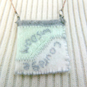 🔖 Thought pouch inspiration pendant courage